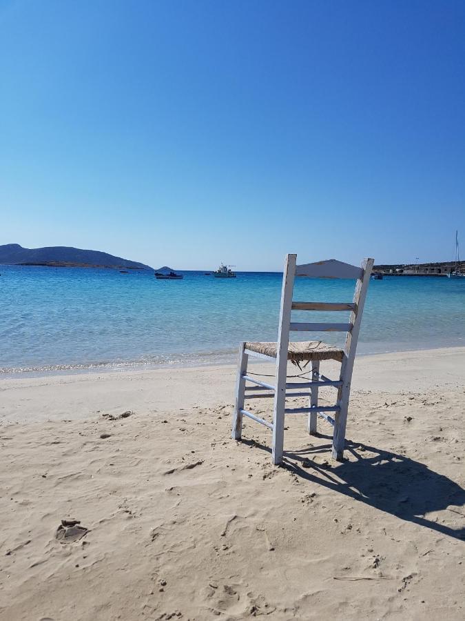Villa Theia - Selene , Appartement De Charme Pour 4 A 6 Personnes Pres De La Plage Et Du Village De Koufonissi Koufonisia エクステリア 写真