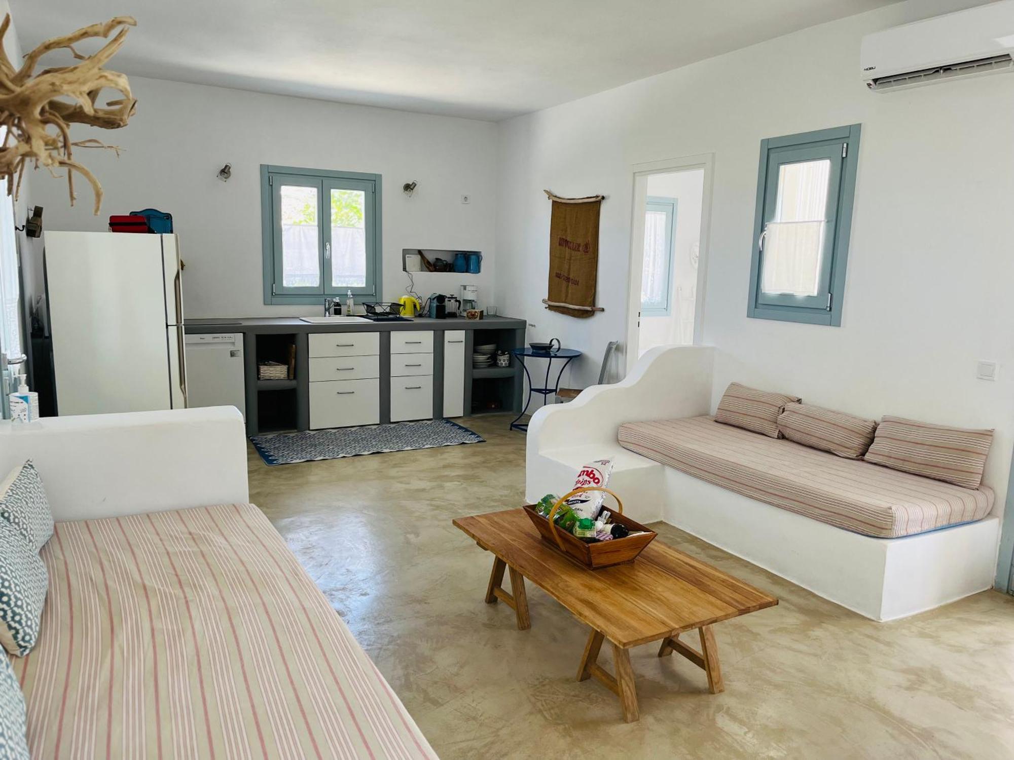 Villa Theia - Selene , Appartement De Charme Pour 4 A 6 Personnes Pres De La Plage Et Du Village De Koufonissi Koufonisia エクステリア 写真